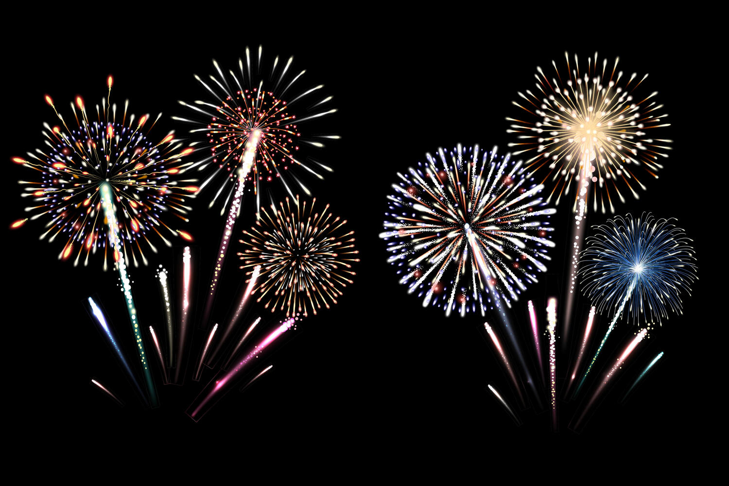 how long do fireworks last