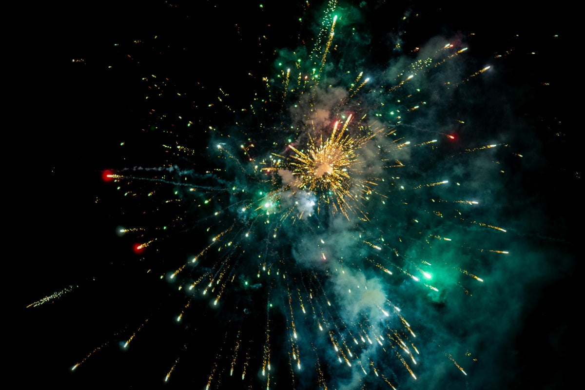 what happens to fireworks after they explode