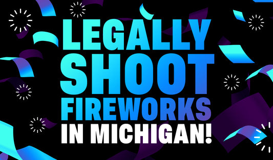 Shooting Fireworks in Michigan!