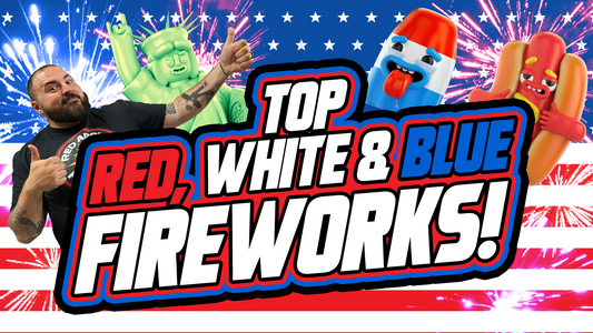 TOP RED, WHITE, & BLUE FIREWORKS FOR 2023!