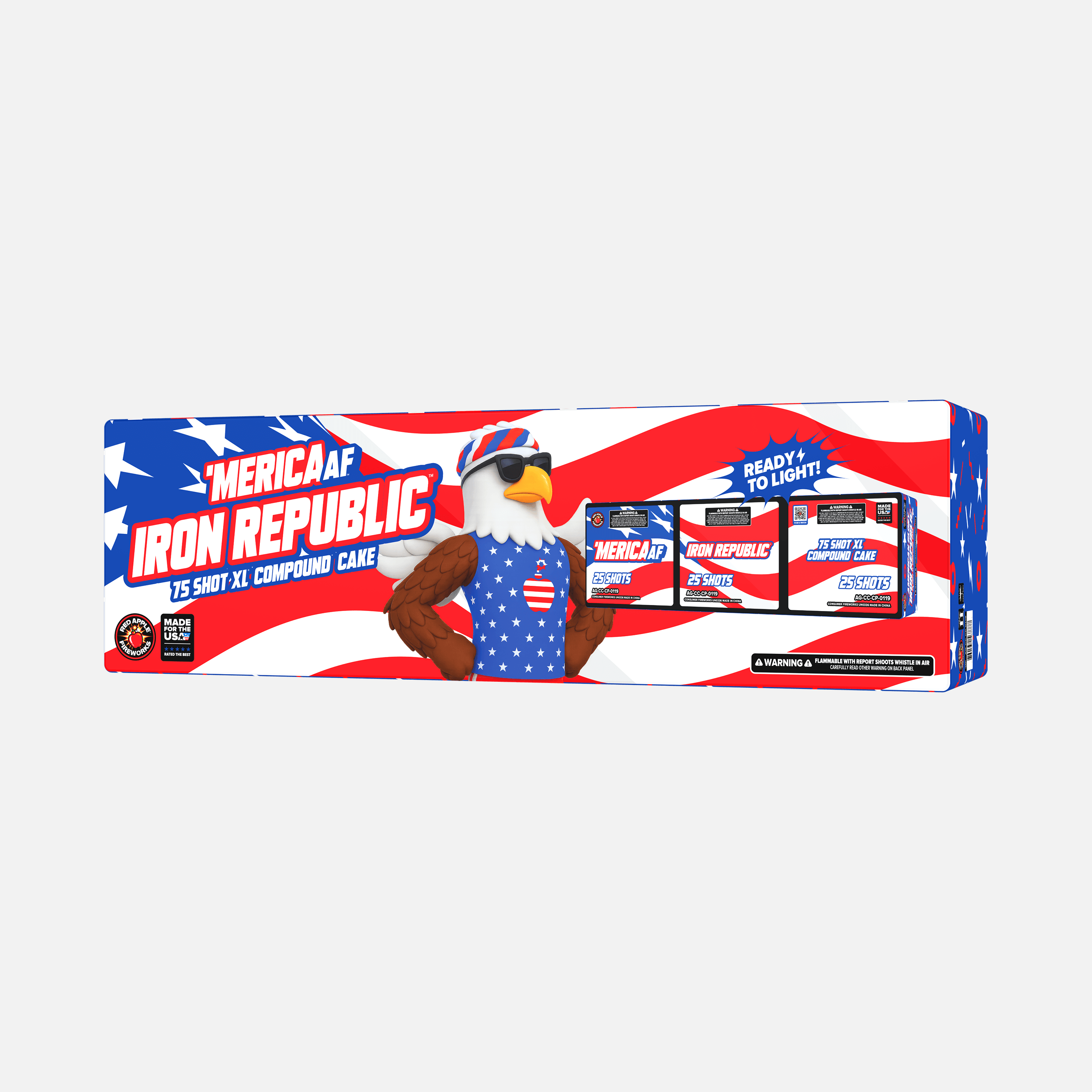 'MERICA AF™ Iron Republic™ 75 Shot XL® Compound™ Cake
