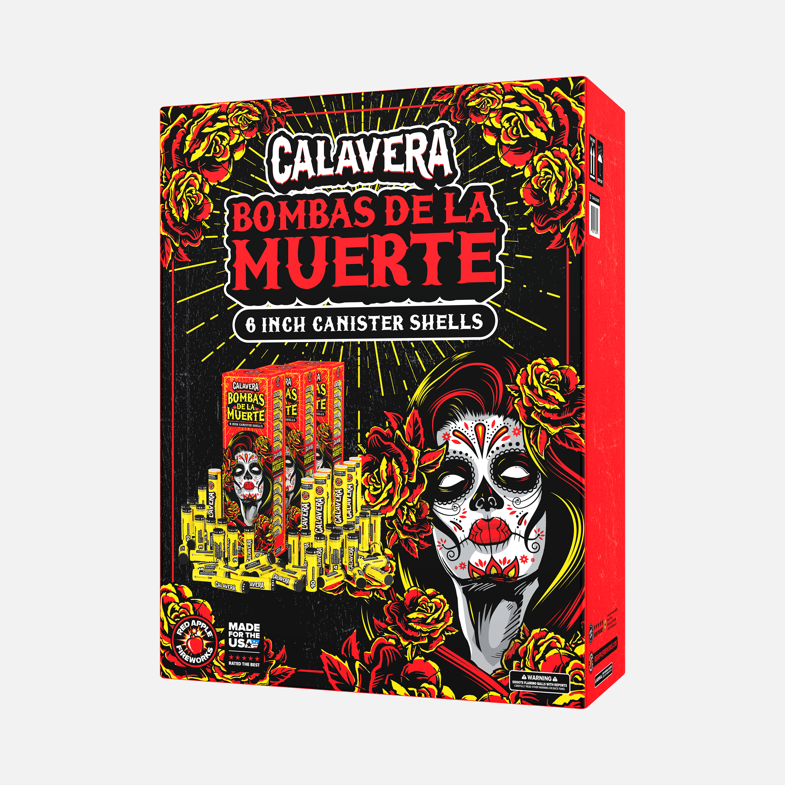 CALAVERA® Bombas De La Muerte™ 6 Inch Canister Shells