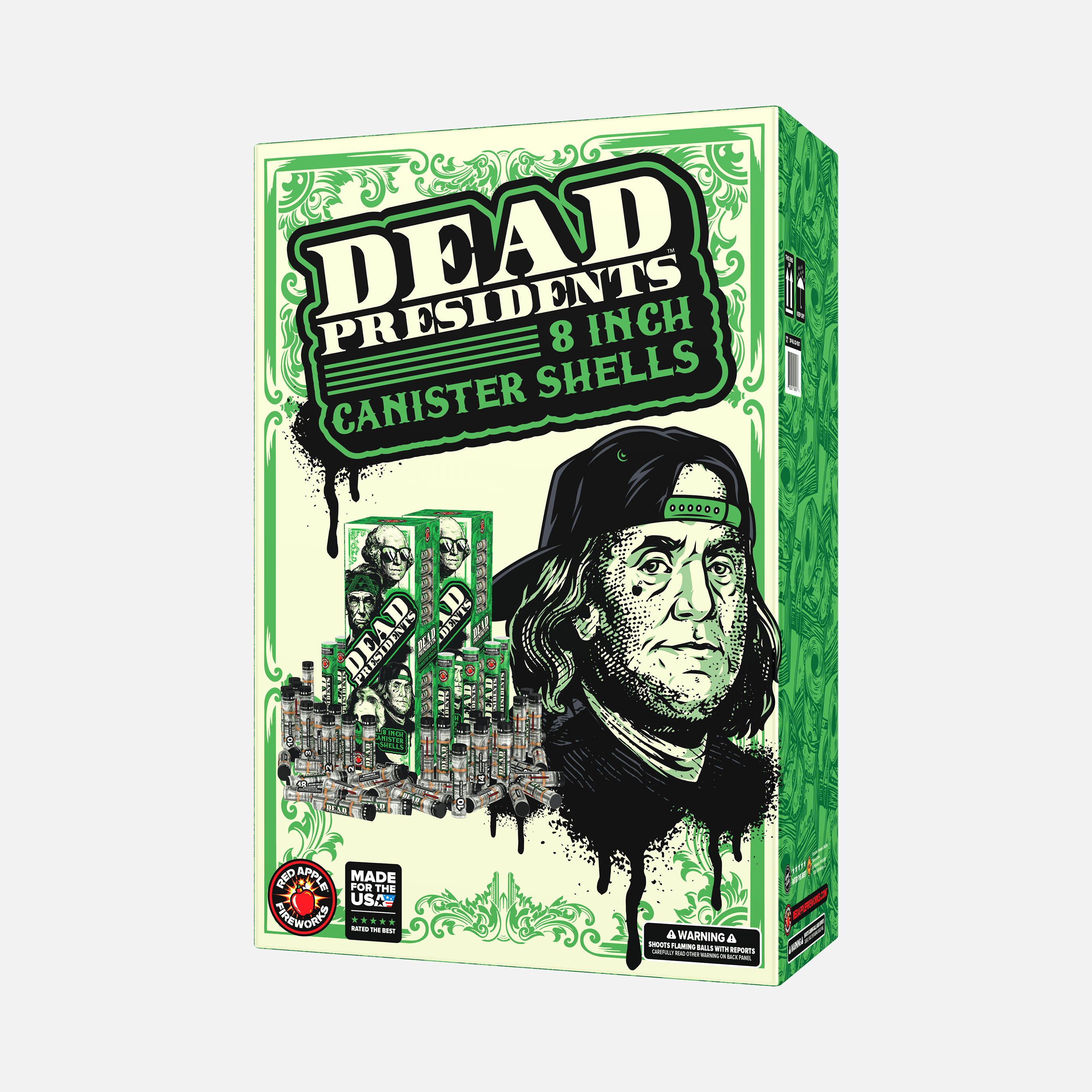 Dead Presidents™ 8 Inch Canister Shells