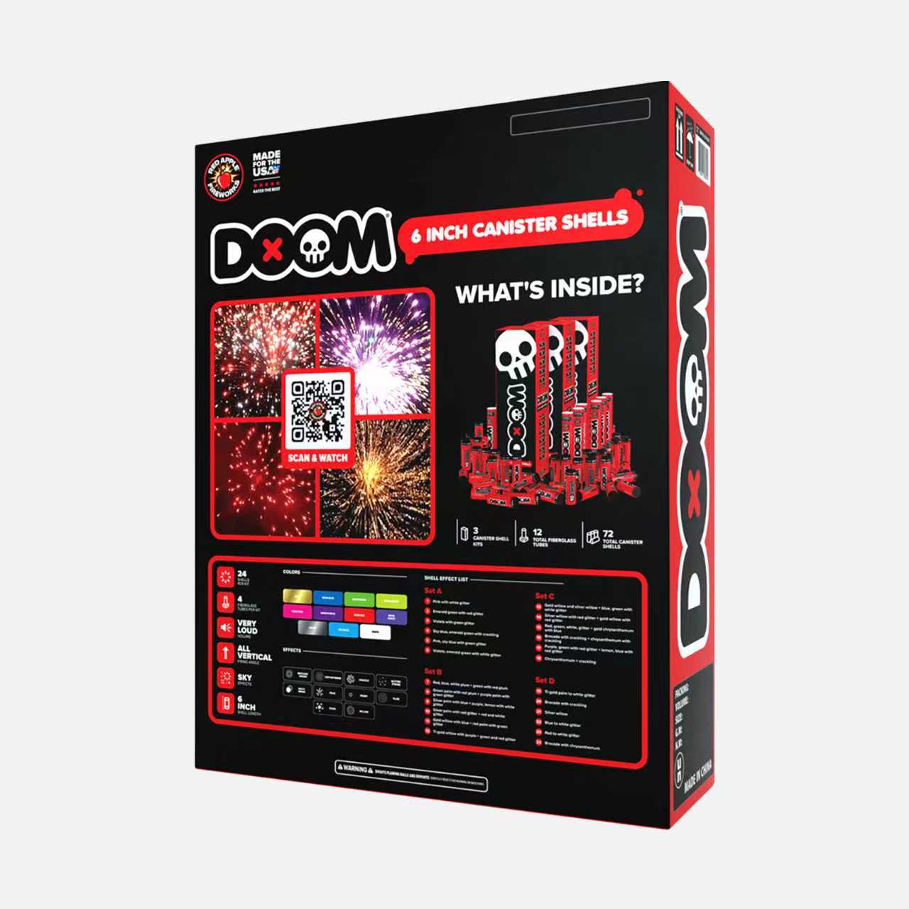 Death Blossom™ 9-Shots Large Shell