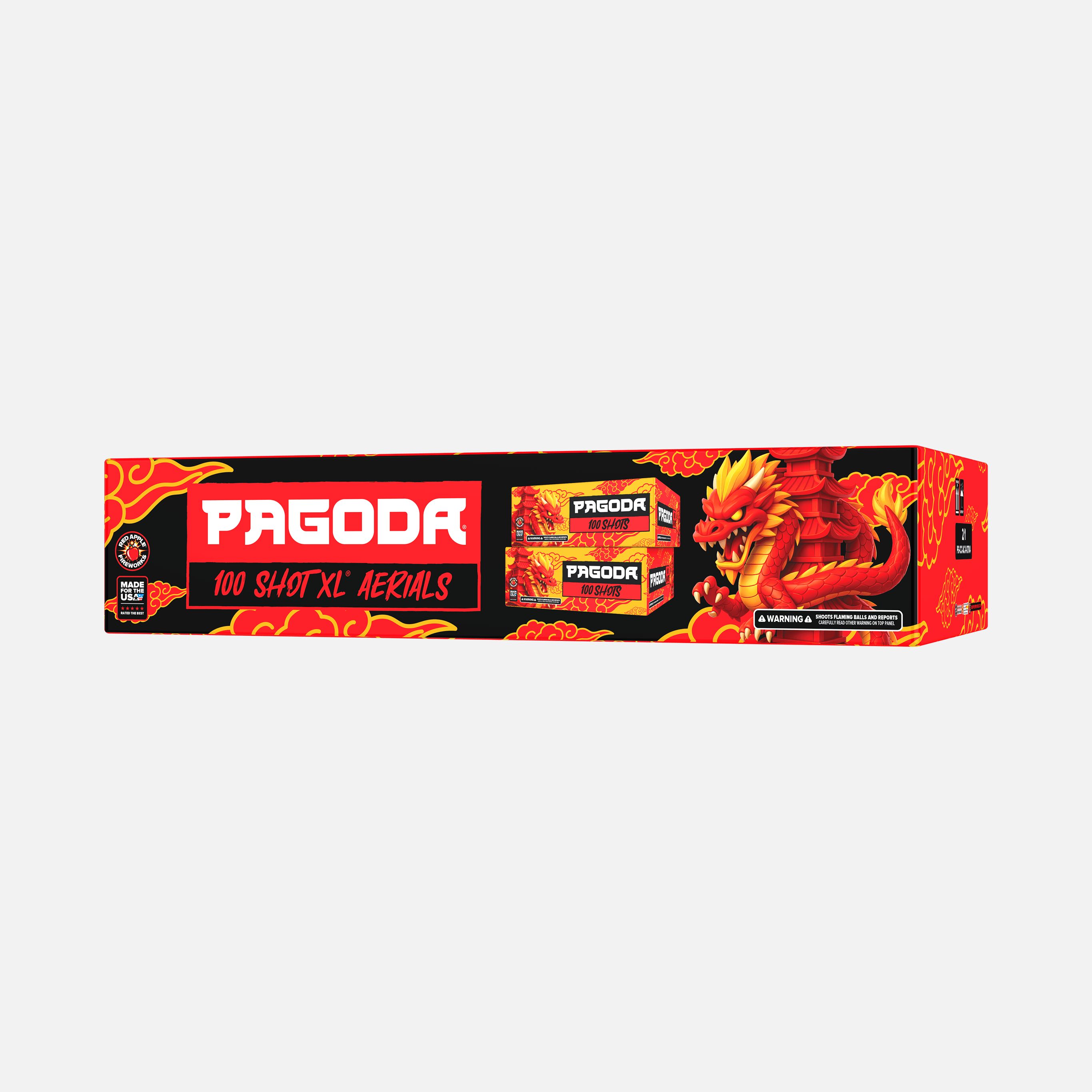 Pagoda® 100 Shots XL® Aerials