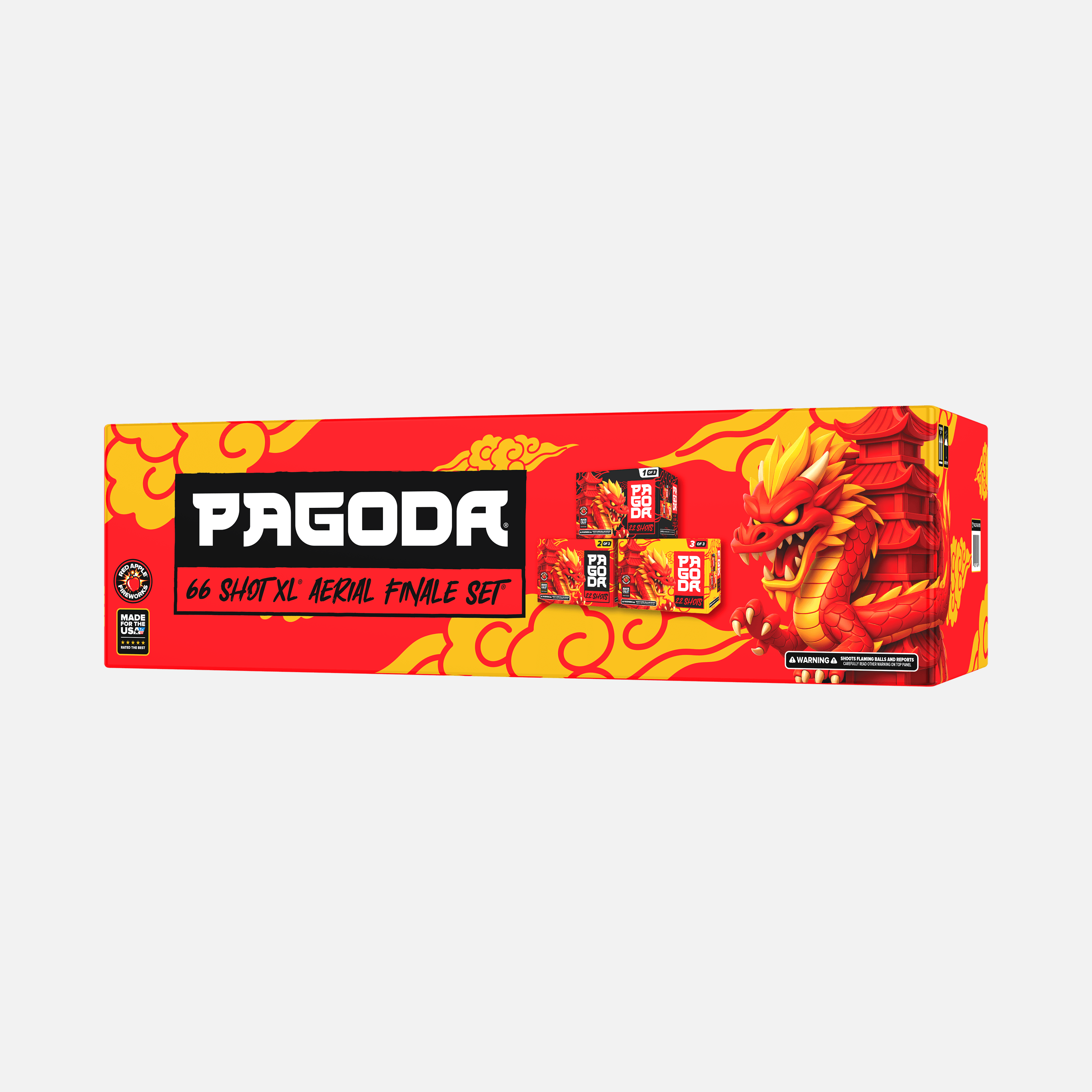 Pagoda® 66 Shot XL® Aerial Finale Set