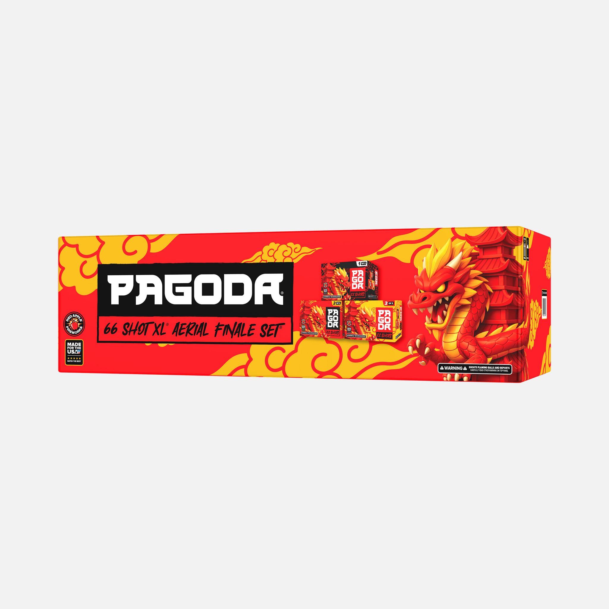 Pagoda® 66 Shot XL® Aerial Finale Set