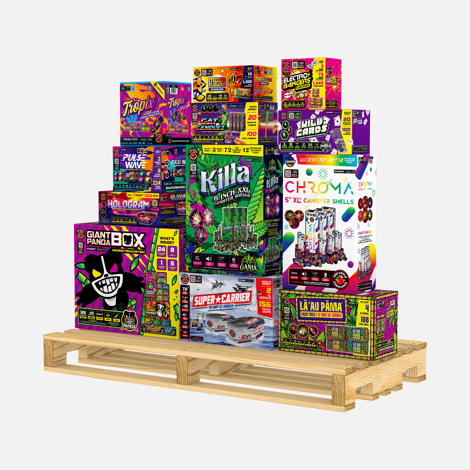 Pyro Perfection™ Party Pallet Sampler®