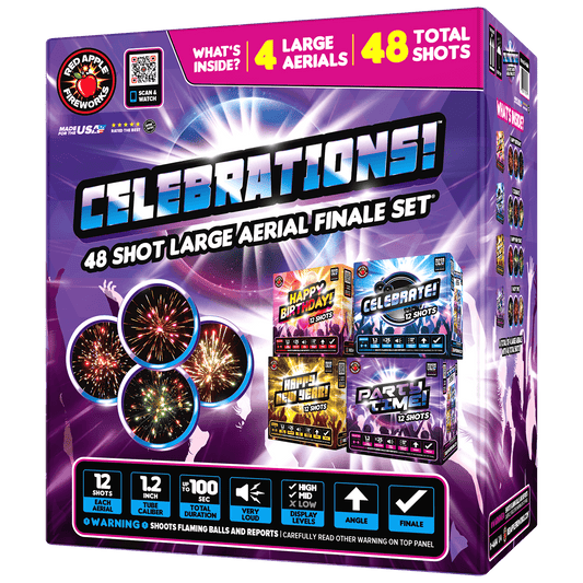 Celebrations™ 48-Shots Large Aerial Finale Set®