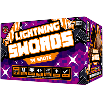 Swords™ 136-Shots XL® Aerial Finale Set®