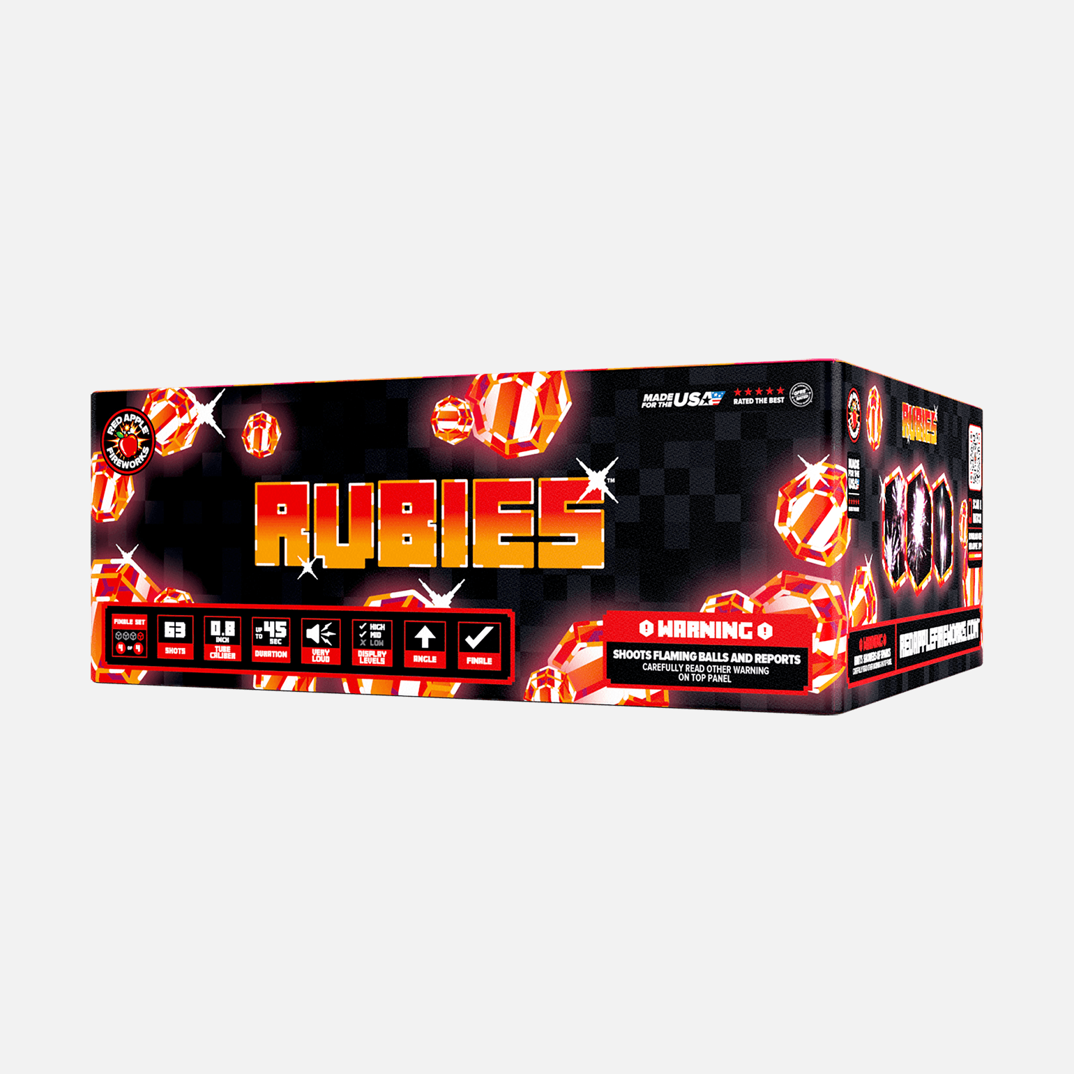 Jewels™ 252-Shots XL® Aerial Finale Set® XL® Finale Sets® (Up to 2000 Grams)