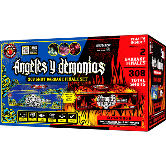 Angeles Y Demonios™ 308-Shots Barrage Finale Set®