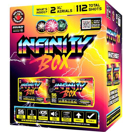 Infinity Box™ 56-Shots XL® Aerials