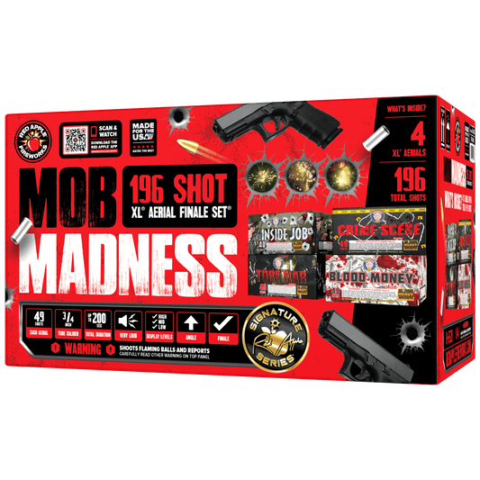 Mob Madness 196 Shots XL® Aerial Finale Set® by Brothers