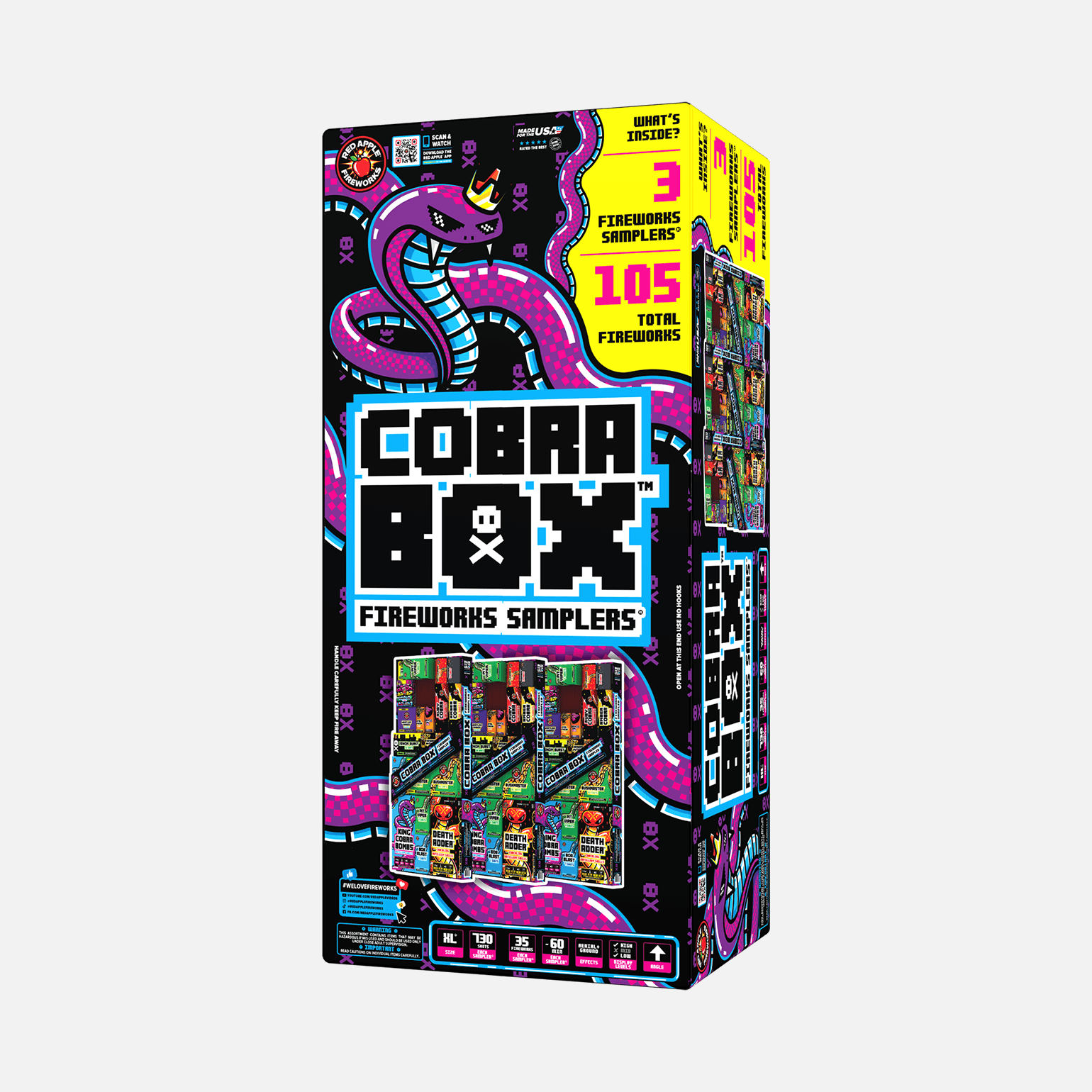 Buy Shop Cobra™ Box Fireworks Samplers® Online