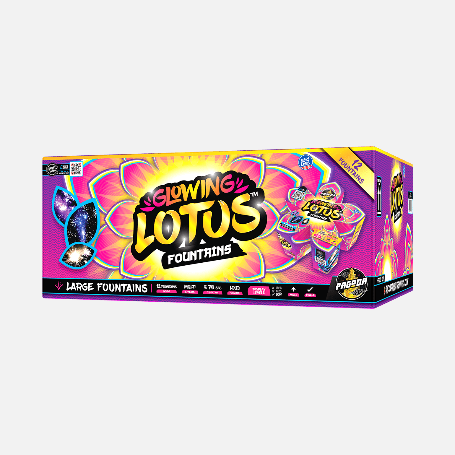 Buy Glowing Lotus™ XL® Fountain Fireworks Online