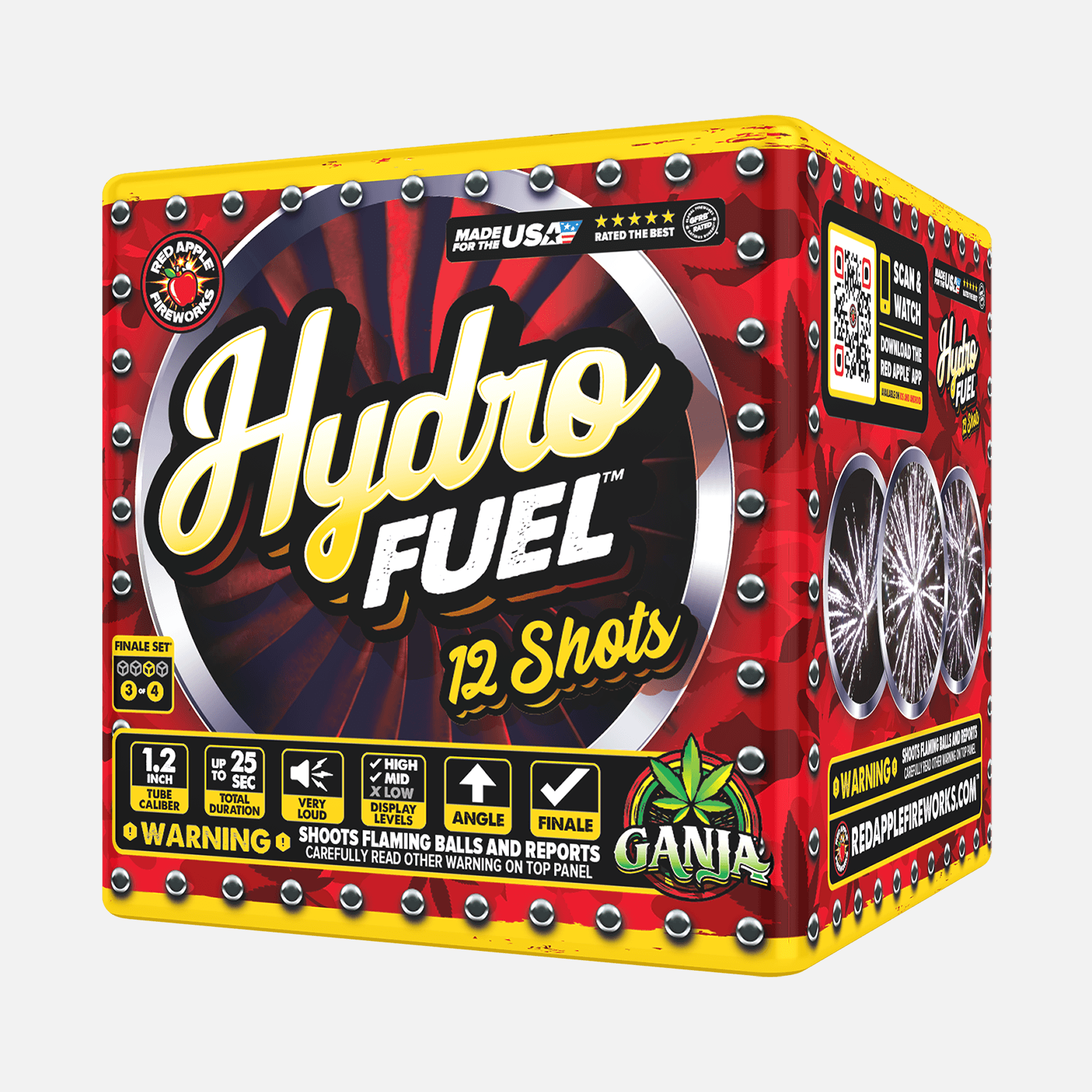 Jet Fuel™ 48-Shots Large Aerial Finale Set® Large Finale Sets® (Up to 1400 Grams)