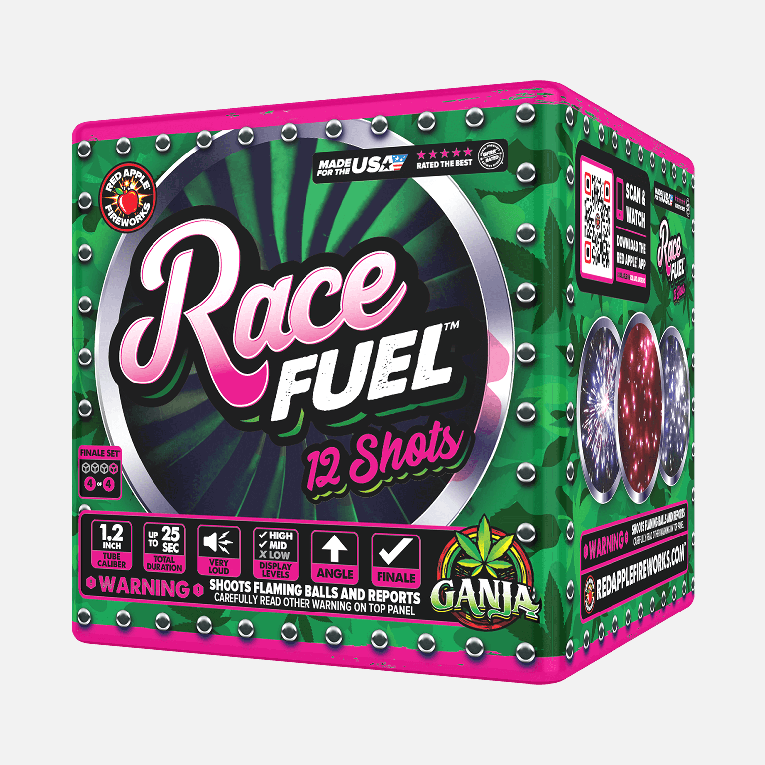 Jet Fuel™ 48-Shots Large Aerial Finale Set® Large Finale Sets® (Up to 1400 Grams)