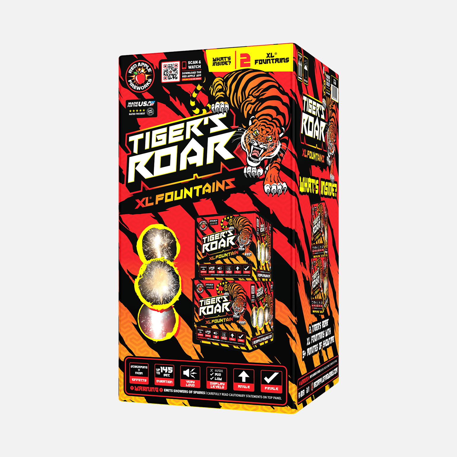 Buy Tiger's Roar™ XL® Fountain Fireworks Online Buy Tiger's Roar™ XL® Fountain Fireworks Online