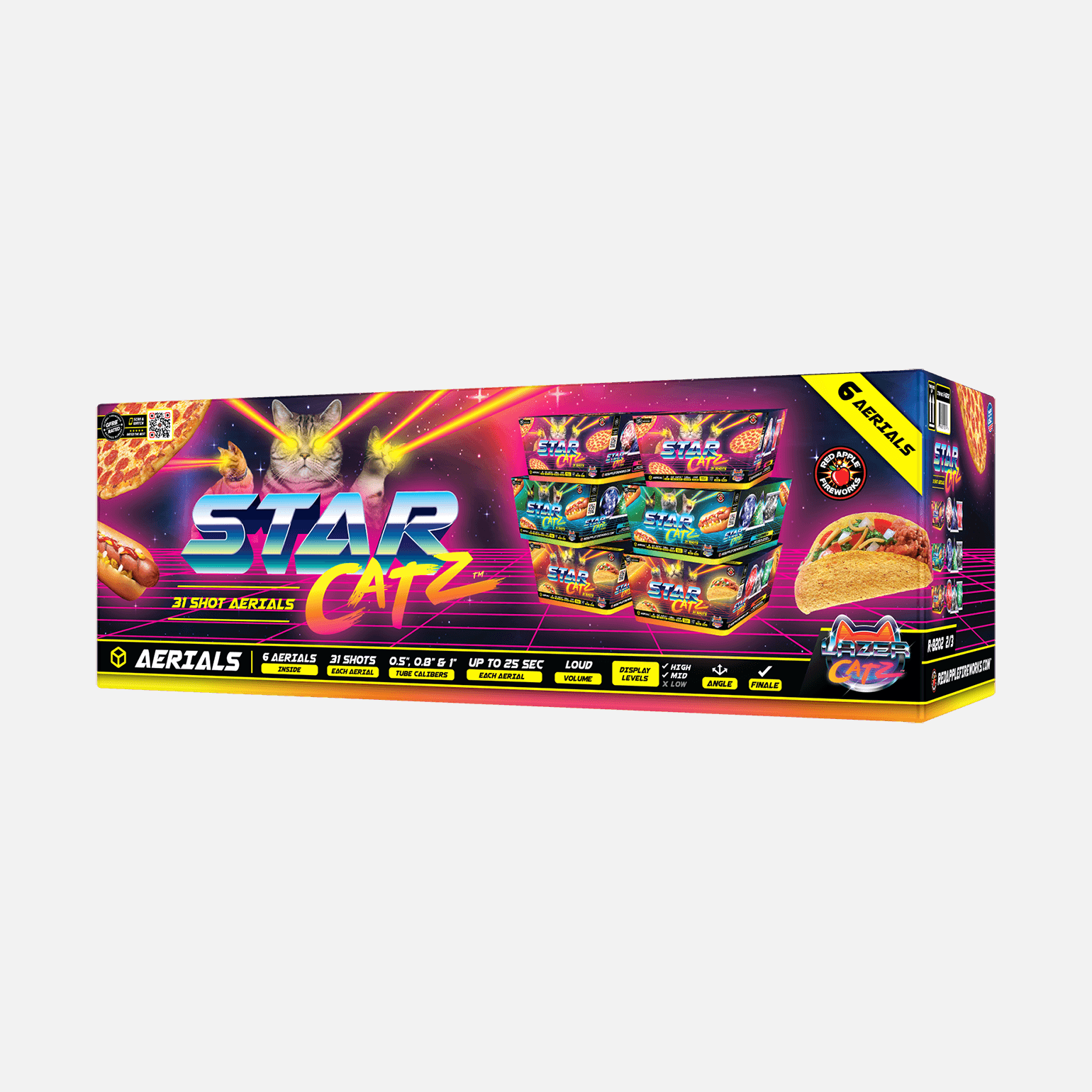 Buy Star Catz™ 31-Shots XL® Aerial Fireworks Online Buy Star Catz™ 31-Shots XL® Aerial Fireworks Online