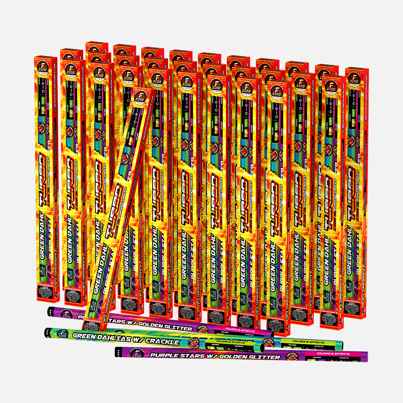 F-Zero® Turbo 5 Shots XL® Roman Candles XL® Roman Candles