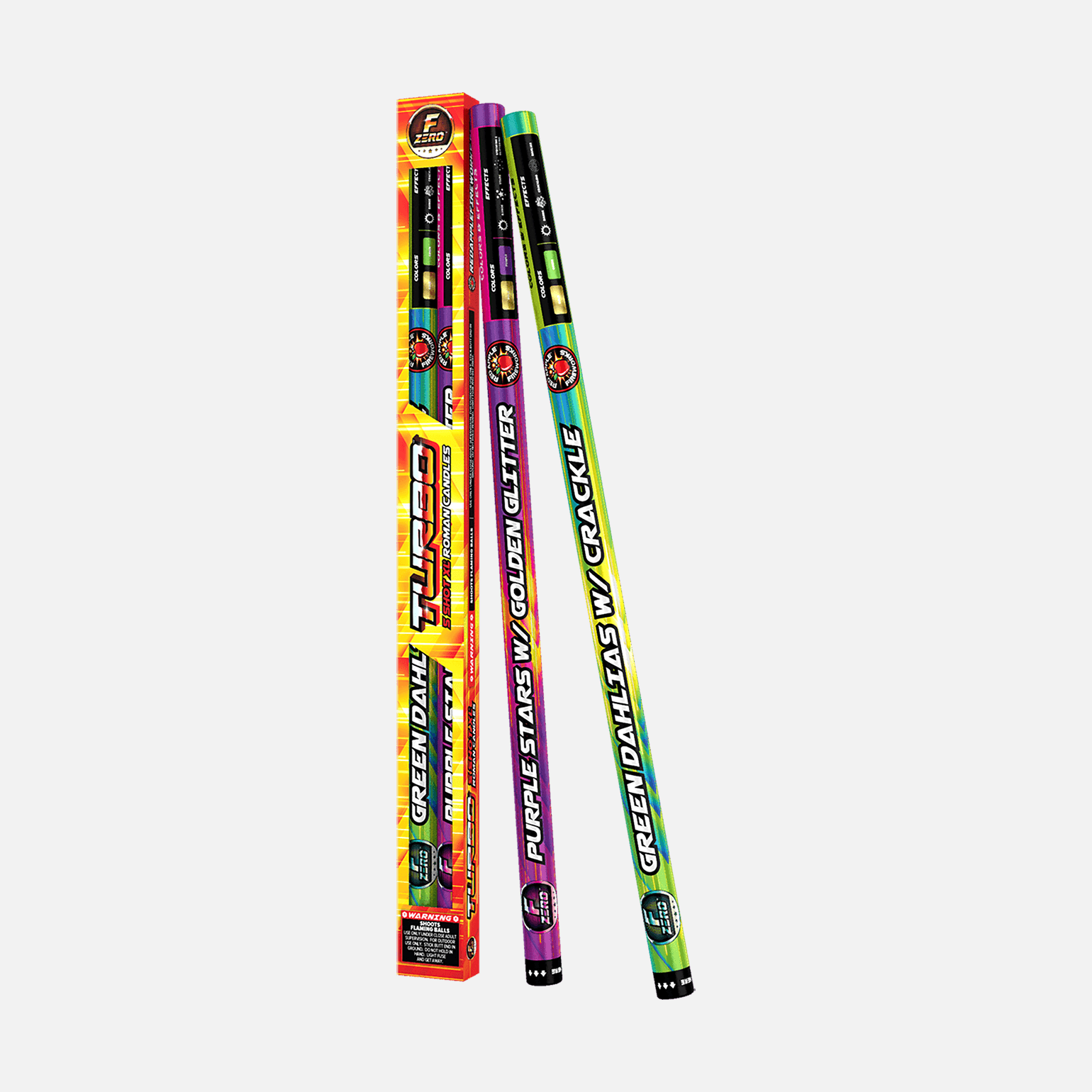 F-Zero® Turbo 5 Shots XL® Roman Candles XL® Roman Candles