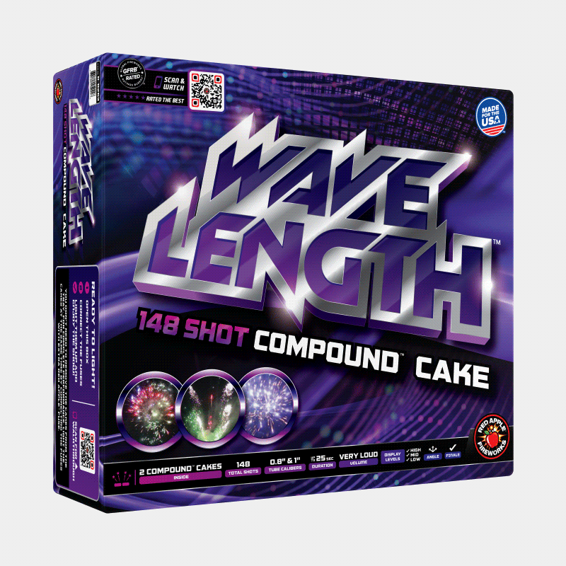 Wavelength™ 148-Shots Compound™ Cake Compound™ Cakes