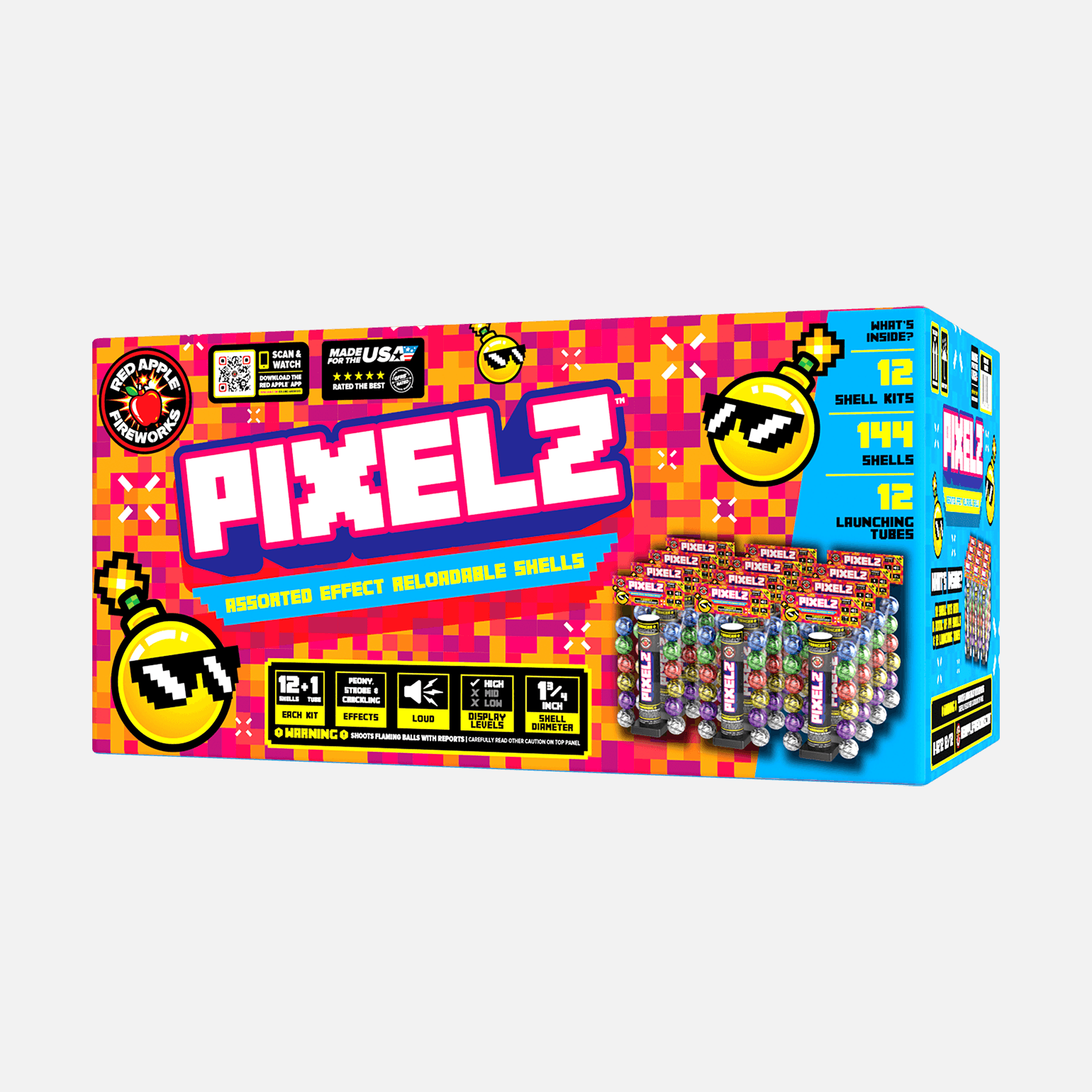 Pixelz™ Bagged 12 Shot Artillery Shells Ball Shell Kits
