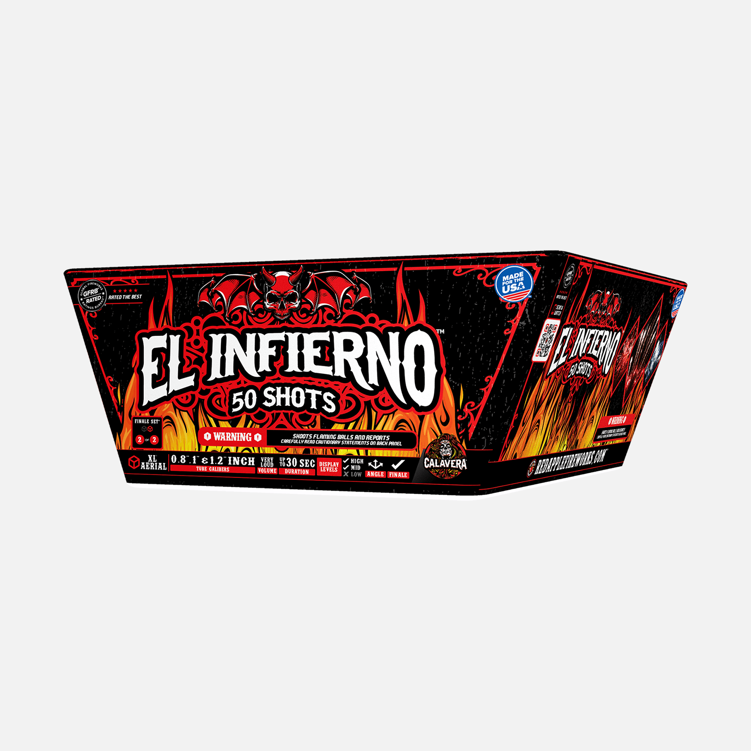 Dia De Los Muertos® 100 Shots XL® Aerial Finale Set® XL® Finale Sets® (Up to 2000 Grams)