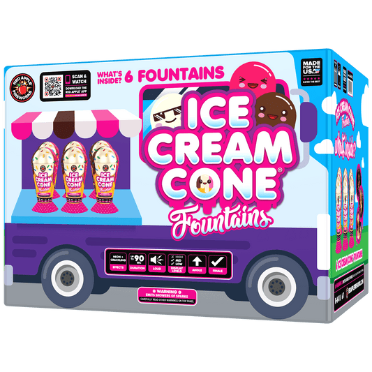 Ice Cream Cone® Fountains