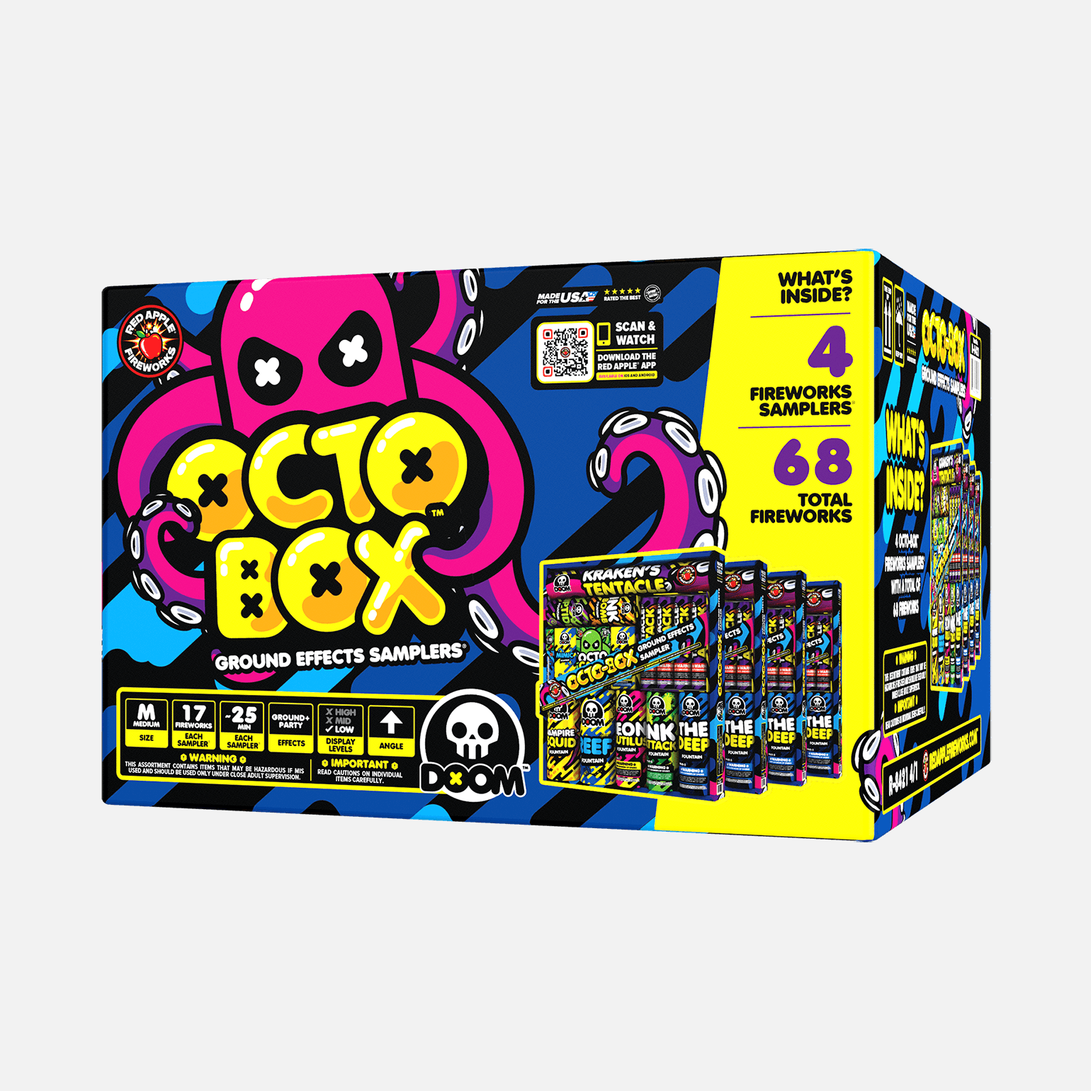 Buy Octo™ Box Fireworks Samplers® Fireworks Online