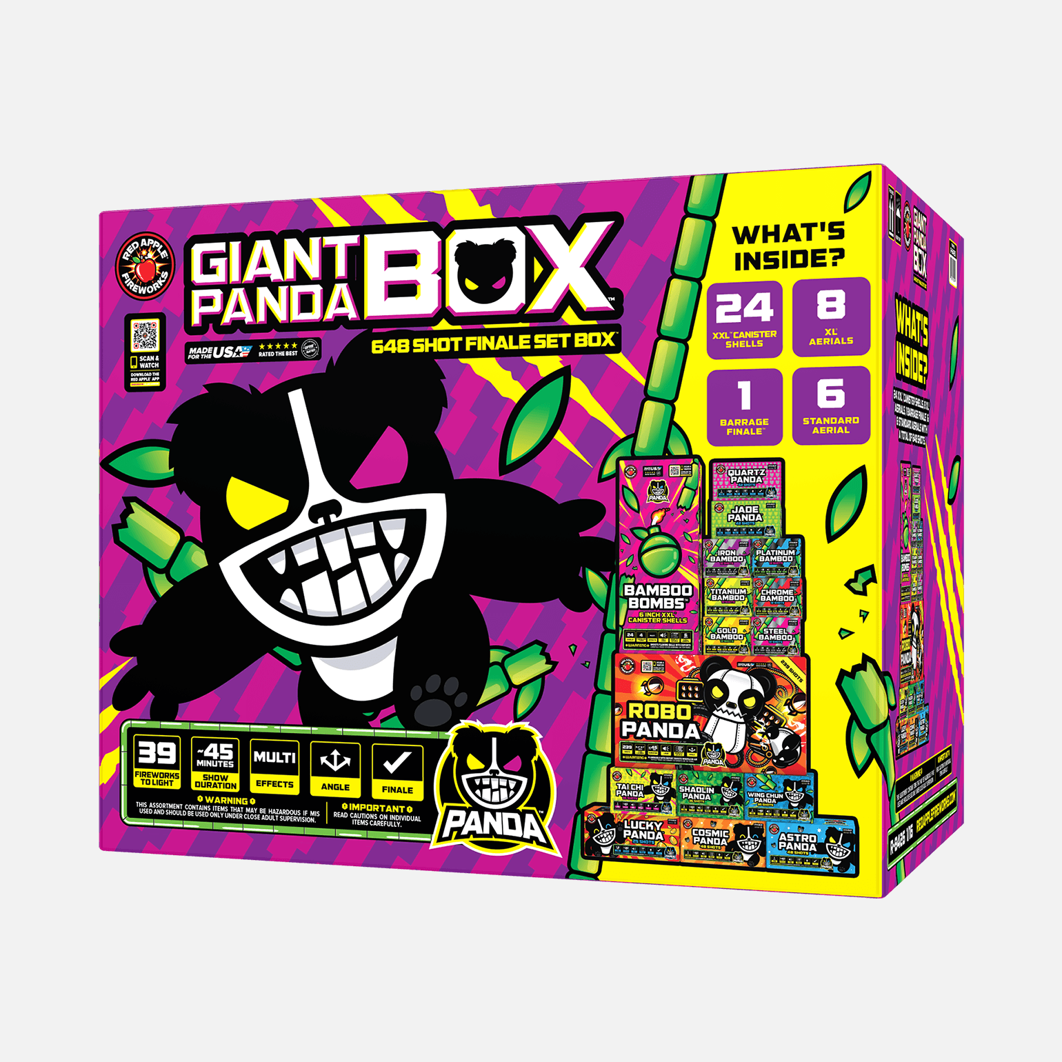 Buy Giant Panda Box® Sampler® Fireworks Online Buy Giant Panda Box® Sampler® Fireworks Online