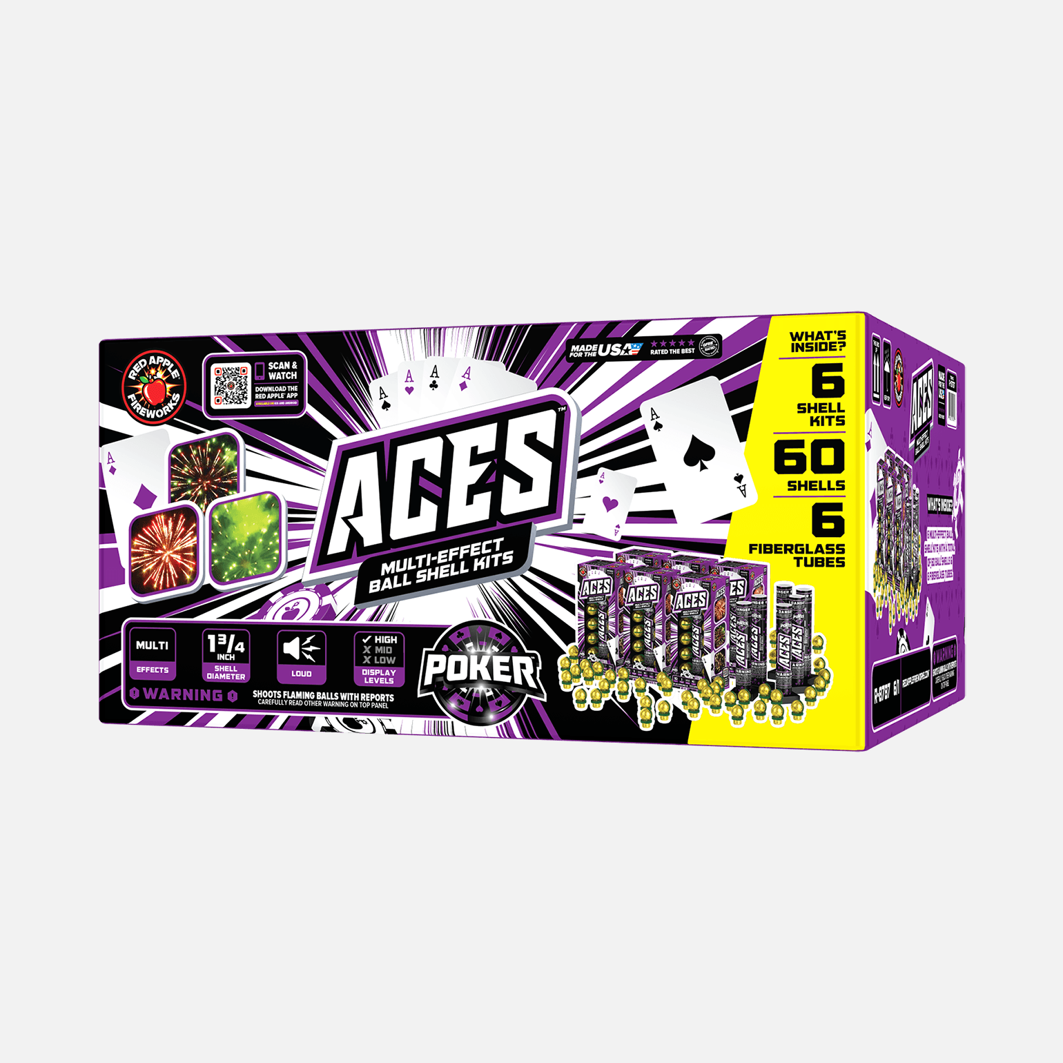 Buy ACES™ Single Break Ball Shell Fireworks Online
