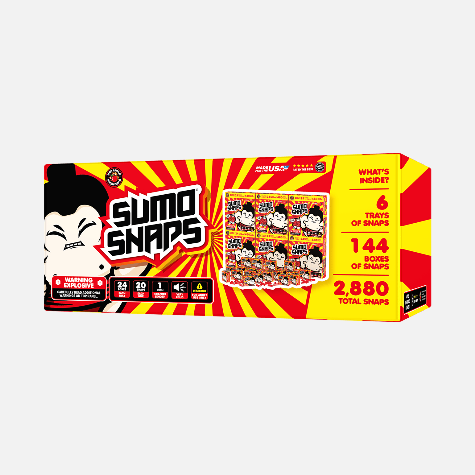 Sumo® Snaps Adult Snappers Snaps