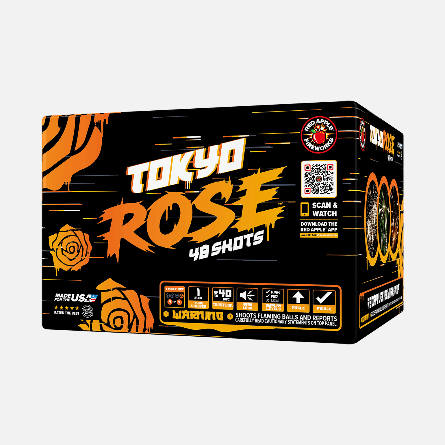 Tokyo Rose™ 192 Shots XL® Aerial Finale Set® XL® Finale Sets® (Up to 2000 Grams)