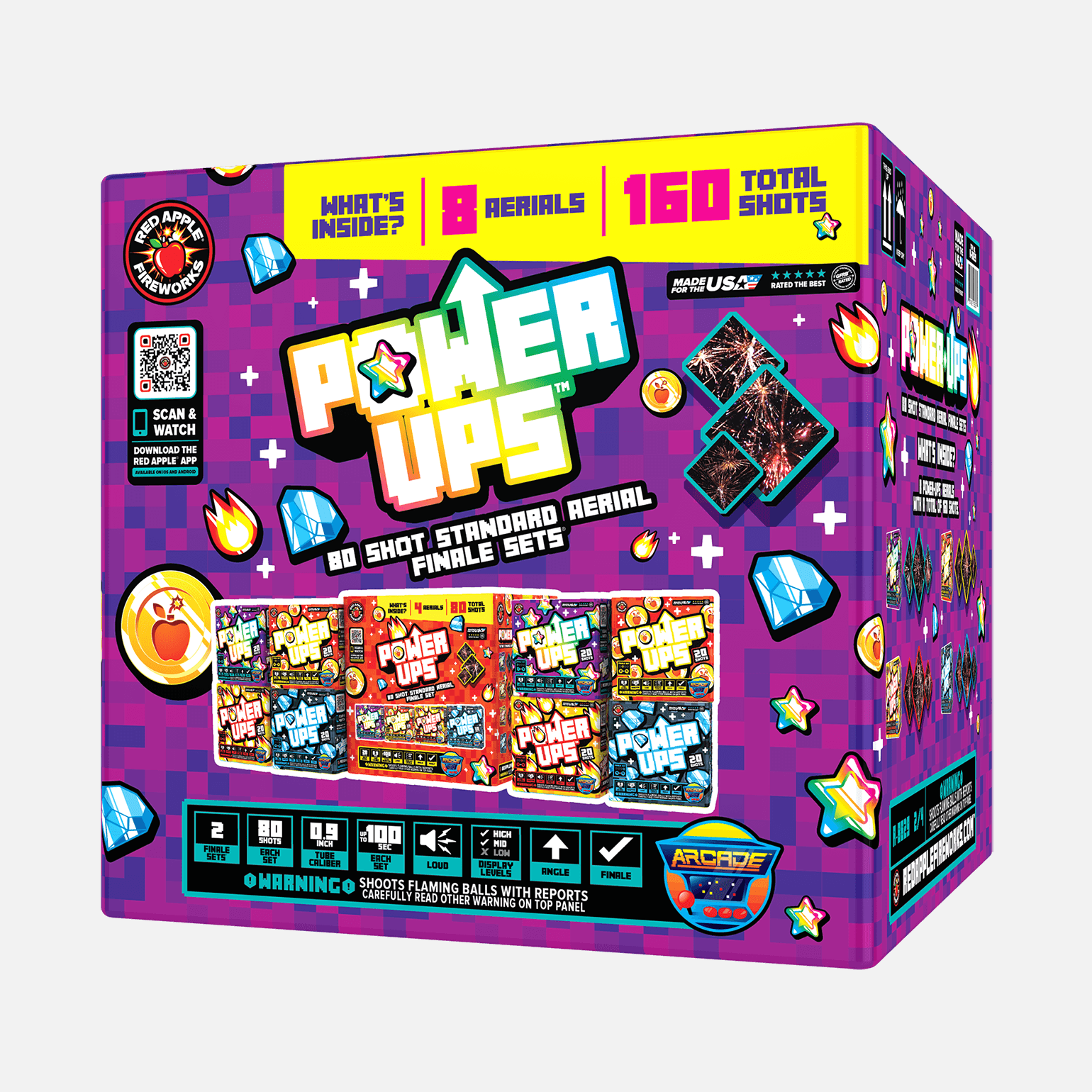 Buy Power-Ups™ Standard Aerial Finale Set® Fireworks Online