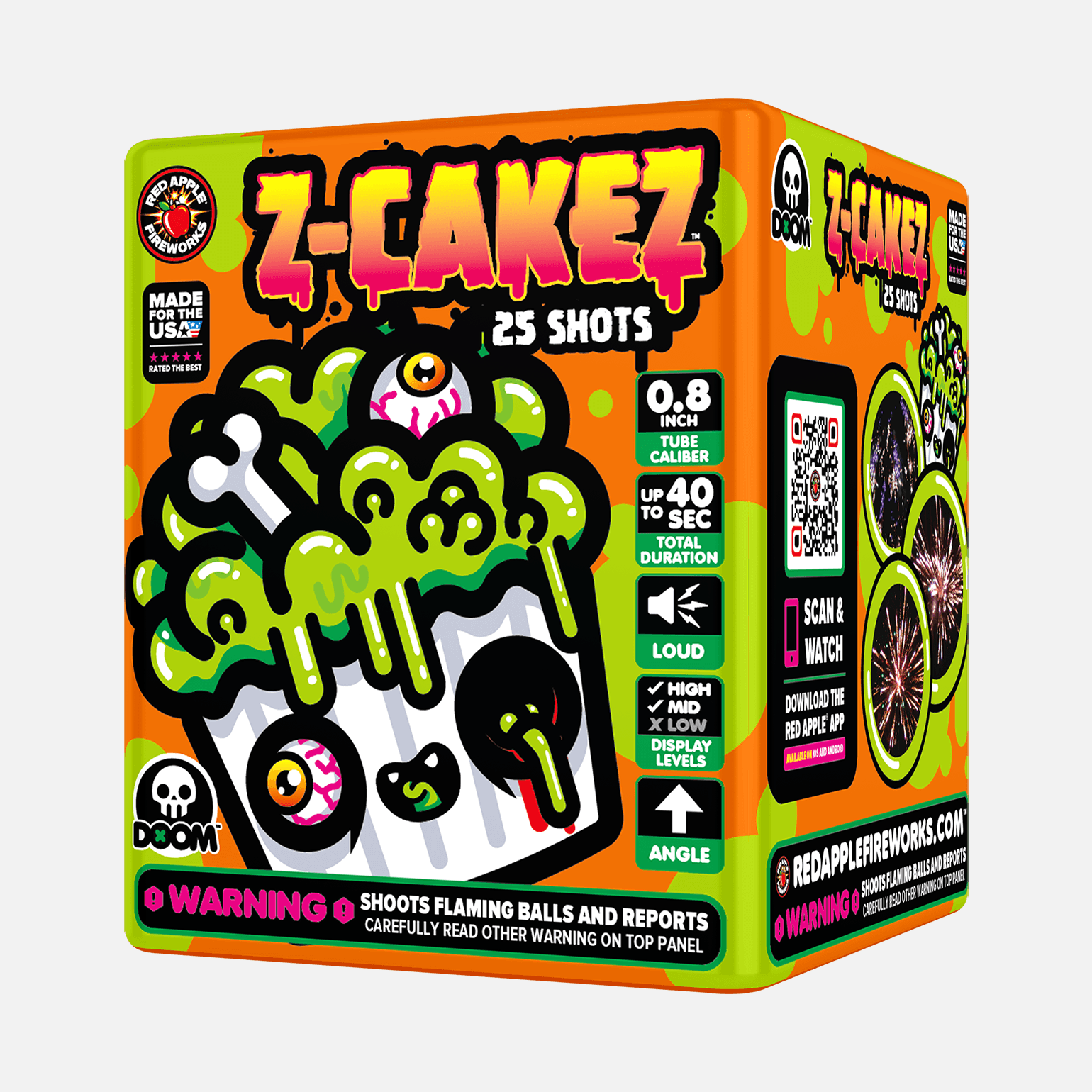 Z-Cakez™ 50 Shot Standard Aerial Finale Sets® Standard Finale Sets® (Up to 1200 Grams)