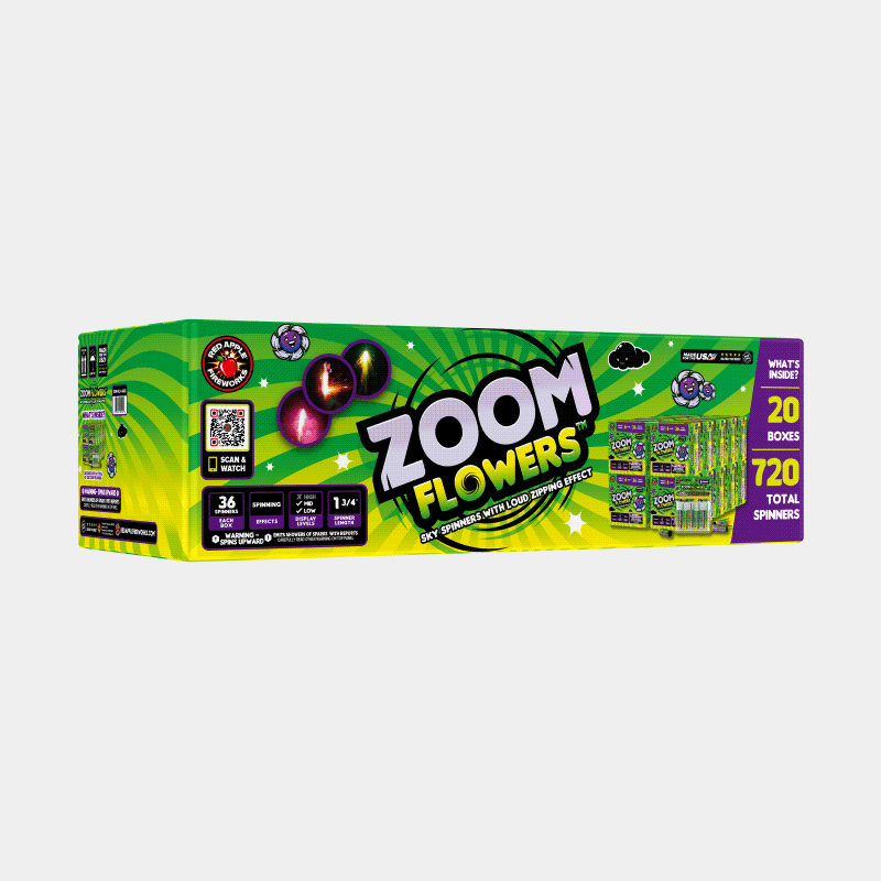 Zoom Flowers™ Aerial Spinners Sky Spinners
