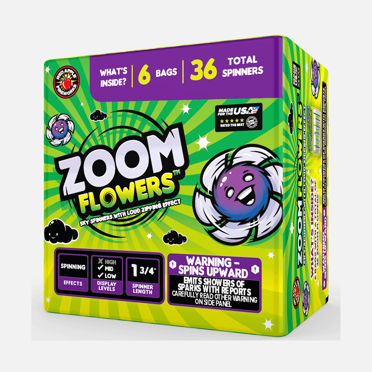 Zoom Flowers™ Aerial Spinners Sky Spinners