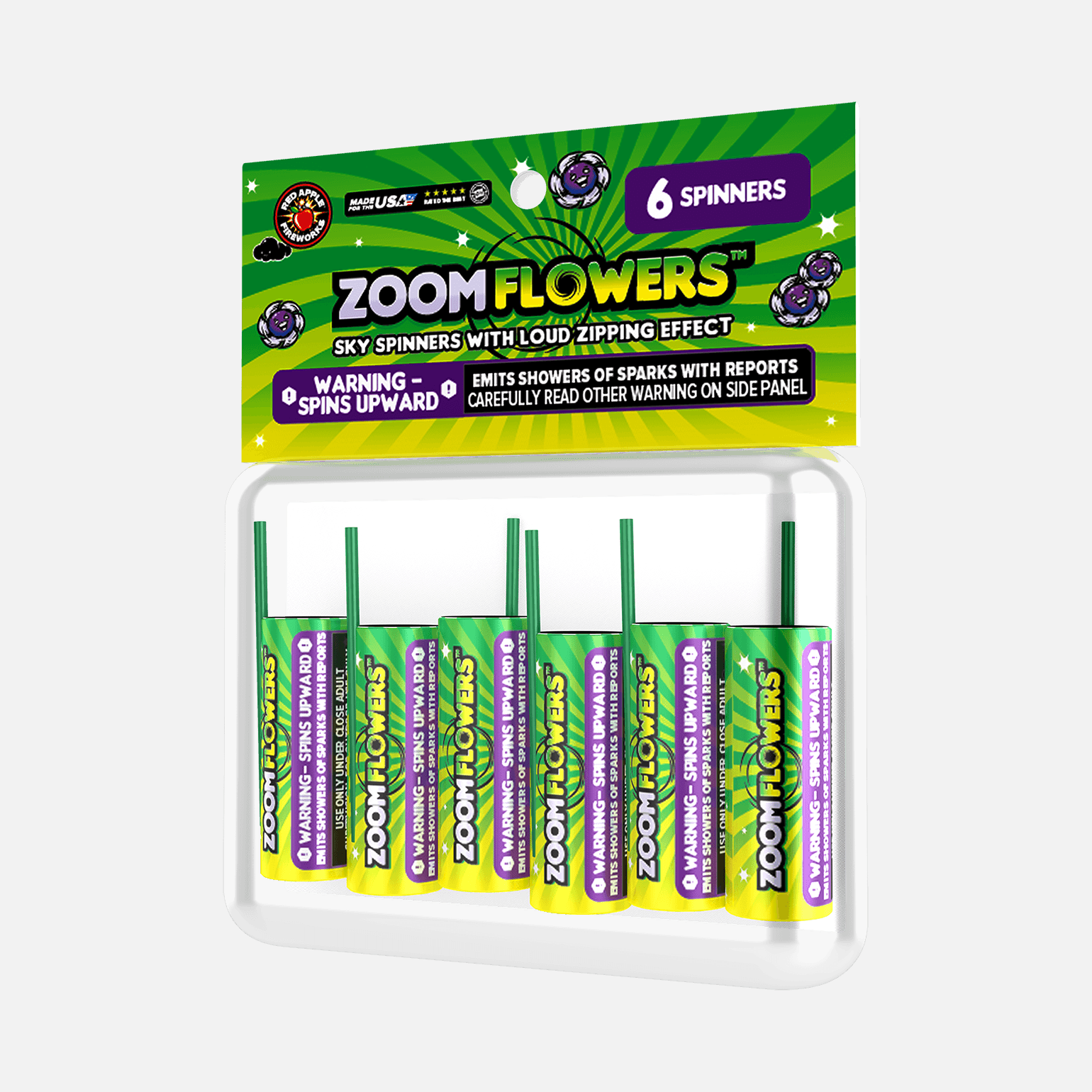 Zoom Flowers™ Aerial Spinners Sky Spinners