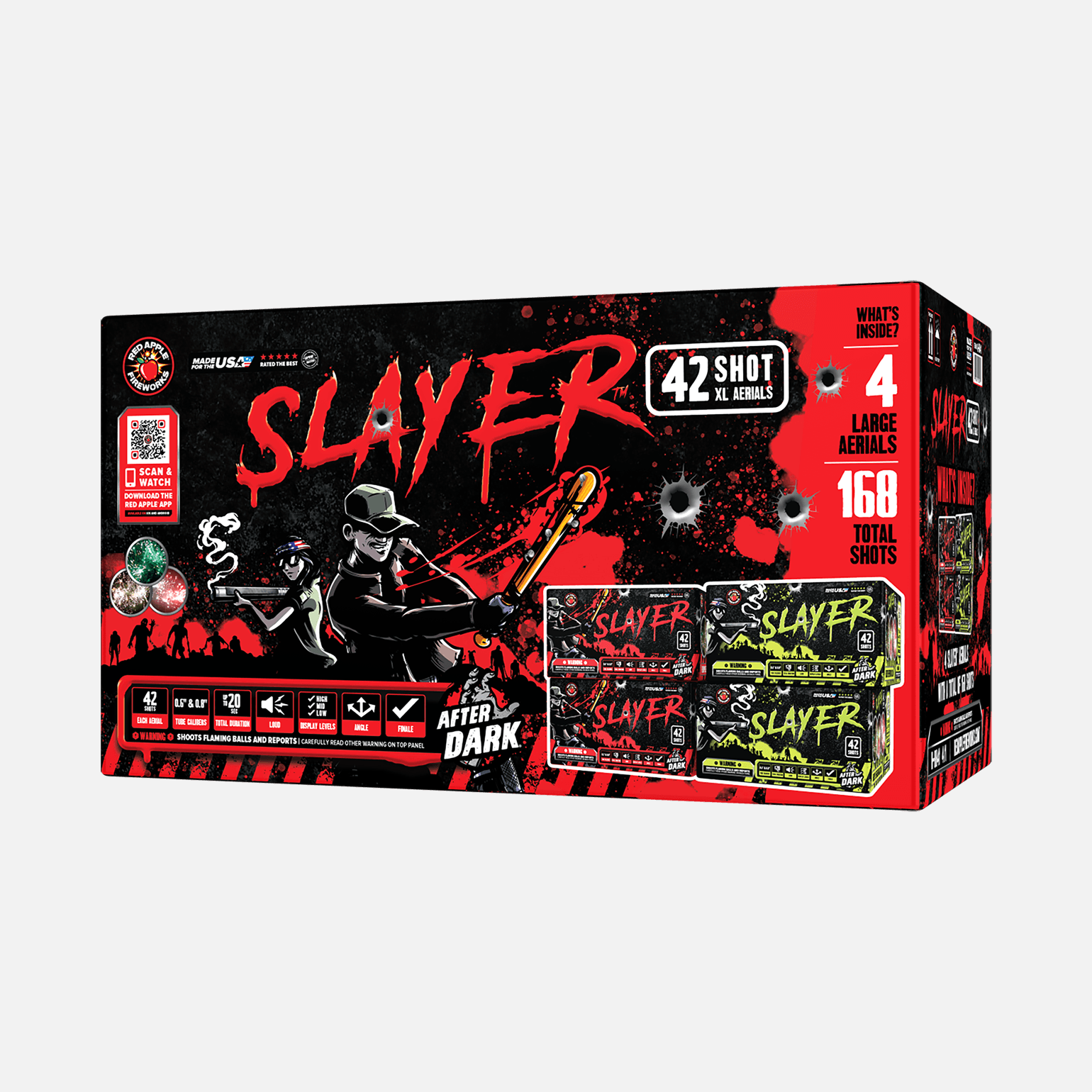 Buy Slayer™ 42 Shots XL® Aerial Fireworks Online