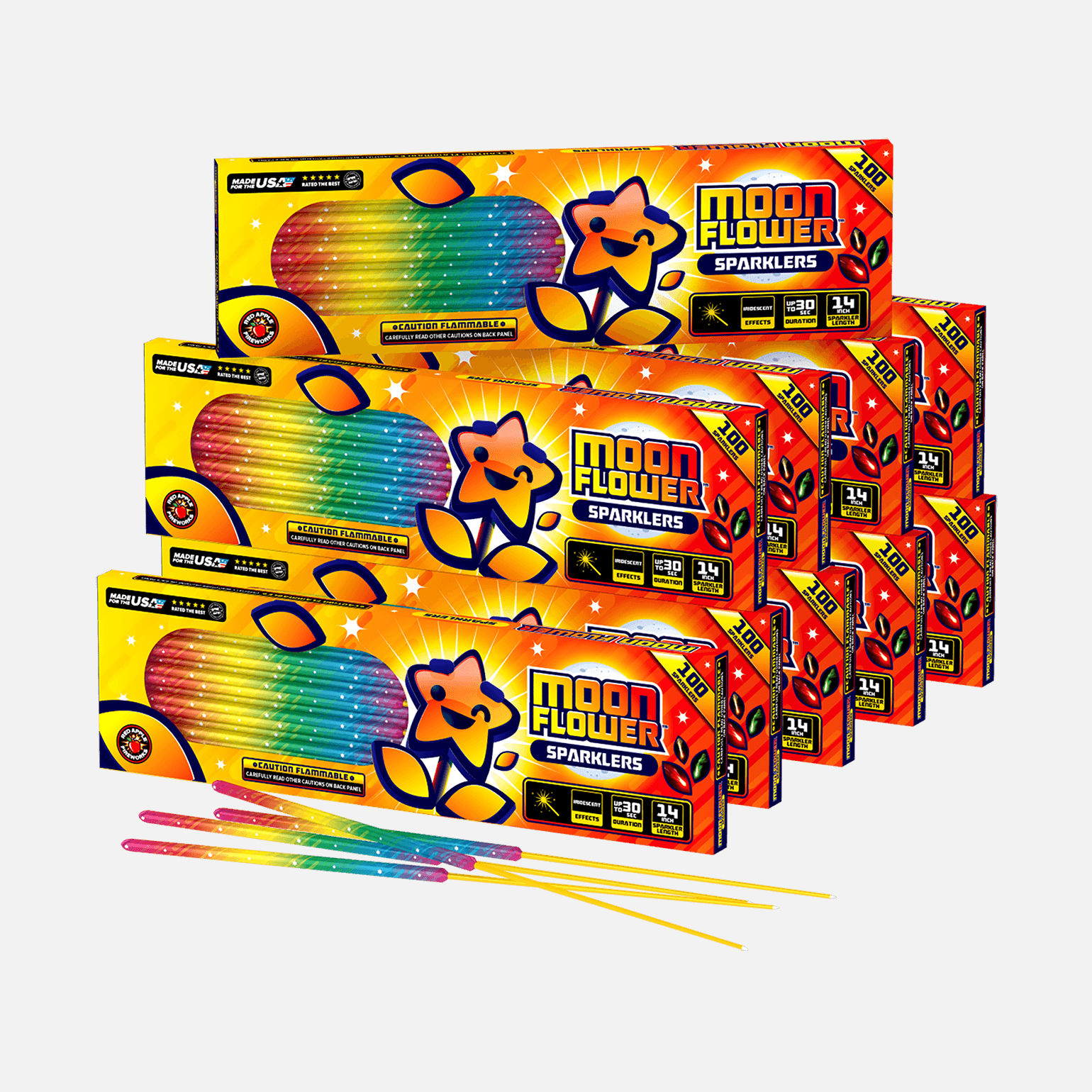 14 Inch Moon Flower™ Sparklers Sparklers