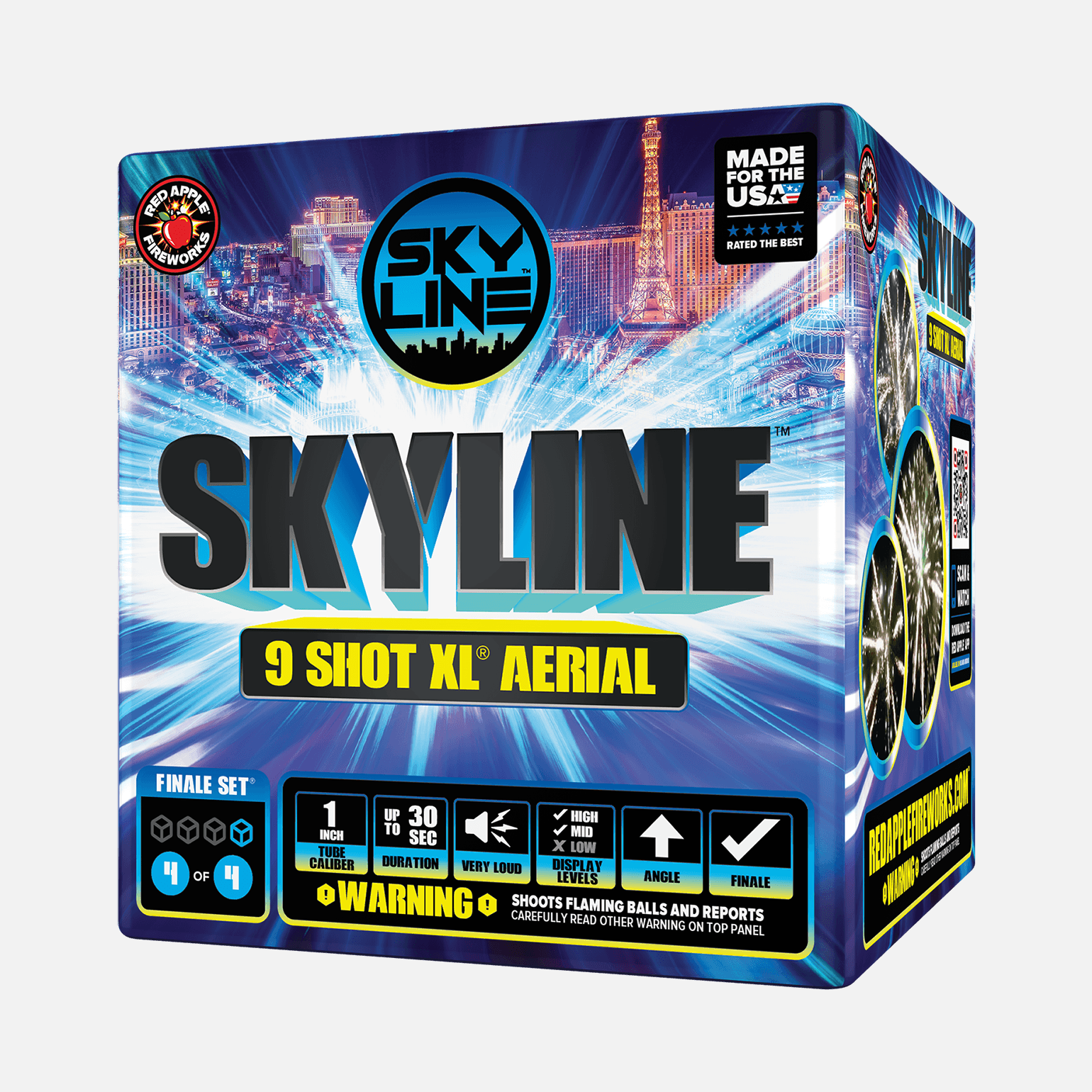 Skyline® Case 36 Shot XL® Aerial Finale Set® XL® Finale Sets® (Up to 2000 Grams)