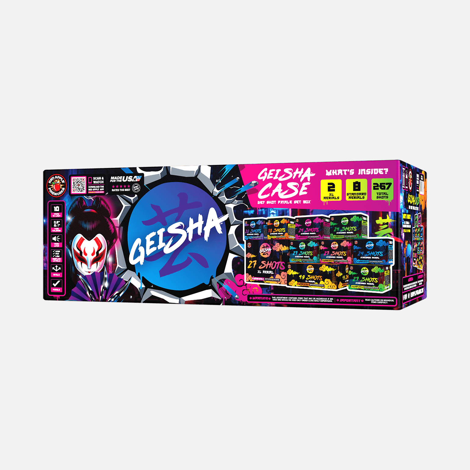 Get the Geisha™ Case 267 Shots Sampler® Online Today!