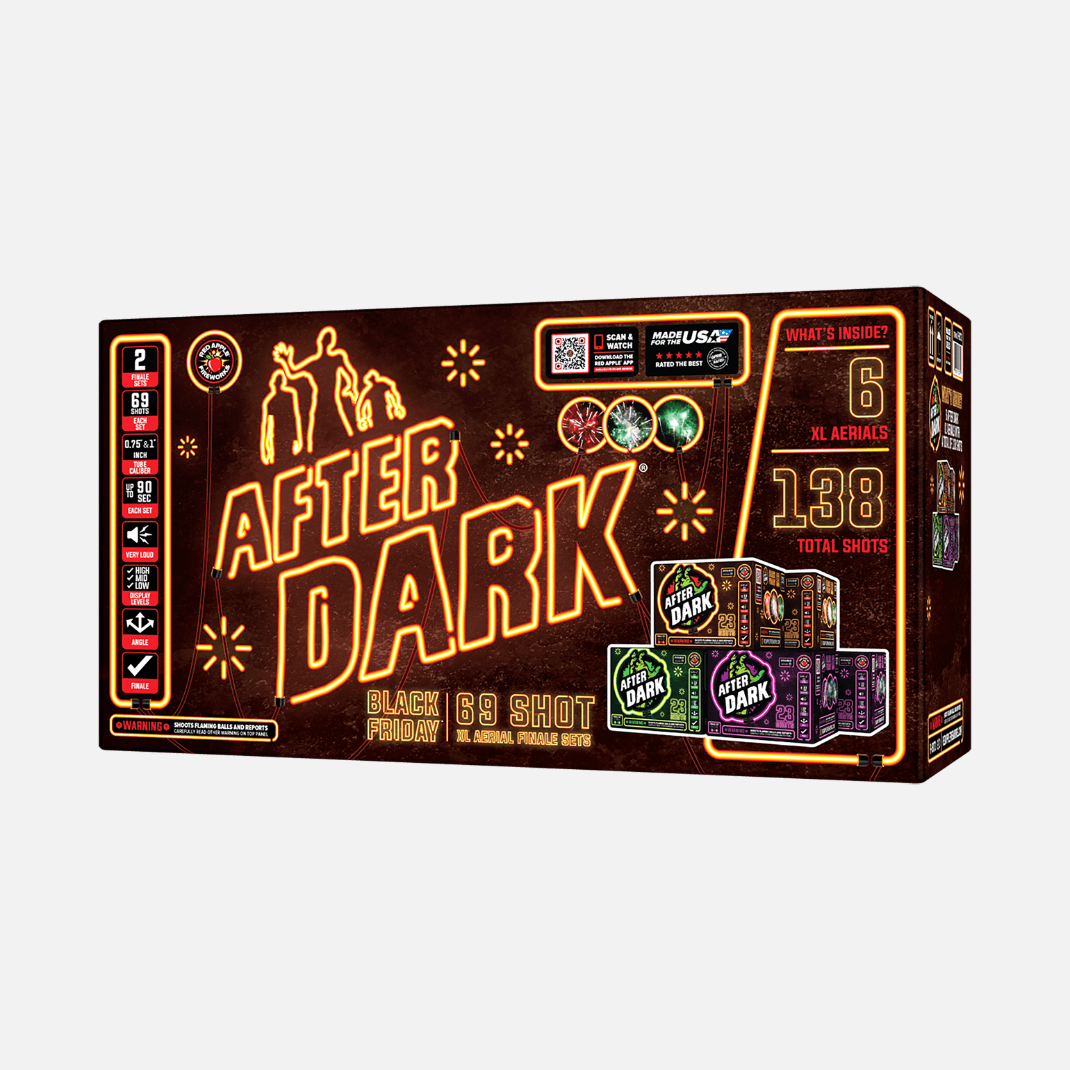 Black Friday After Dark 69 Shots XL Aerial Finale Set