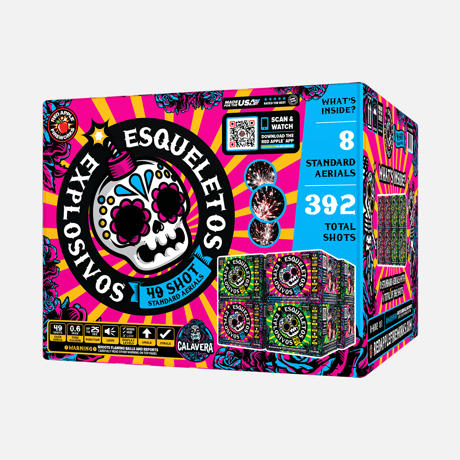 Buy Esqueletos Explosivos™ 49 Shots Standard Aerial Fireworks Online