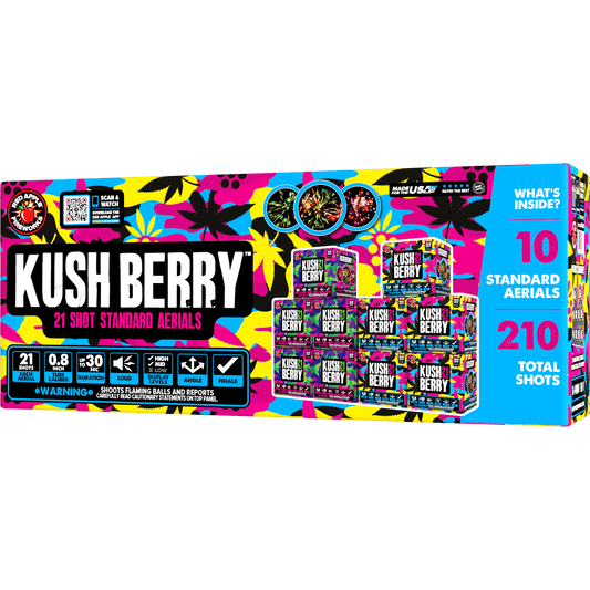 Kush® Berry 21 Shots Standard Aerial