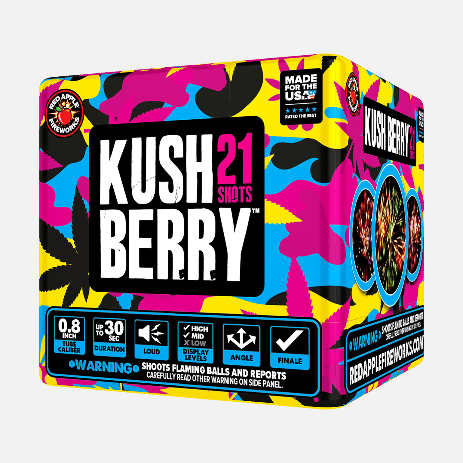 Kush® Berry 21 Shots Standard Aerial Standard Aerial Cakes (Up to 200 Grams)