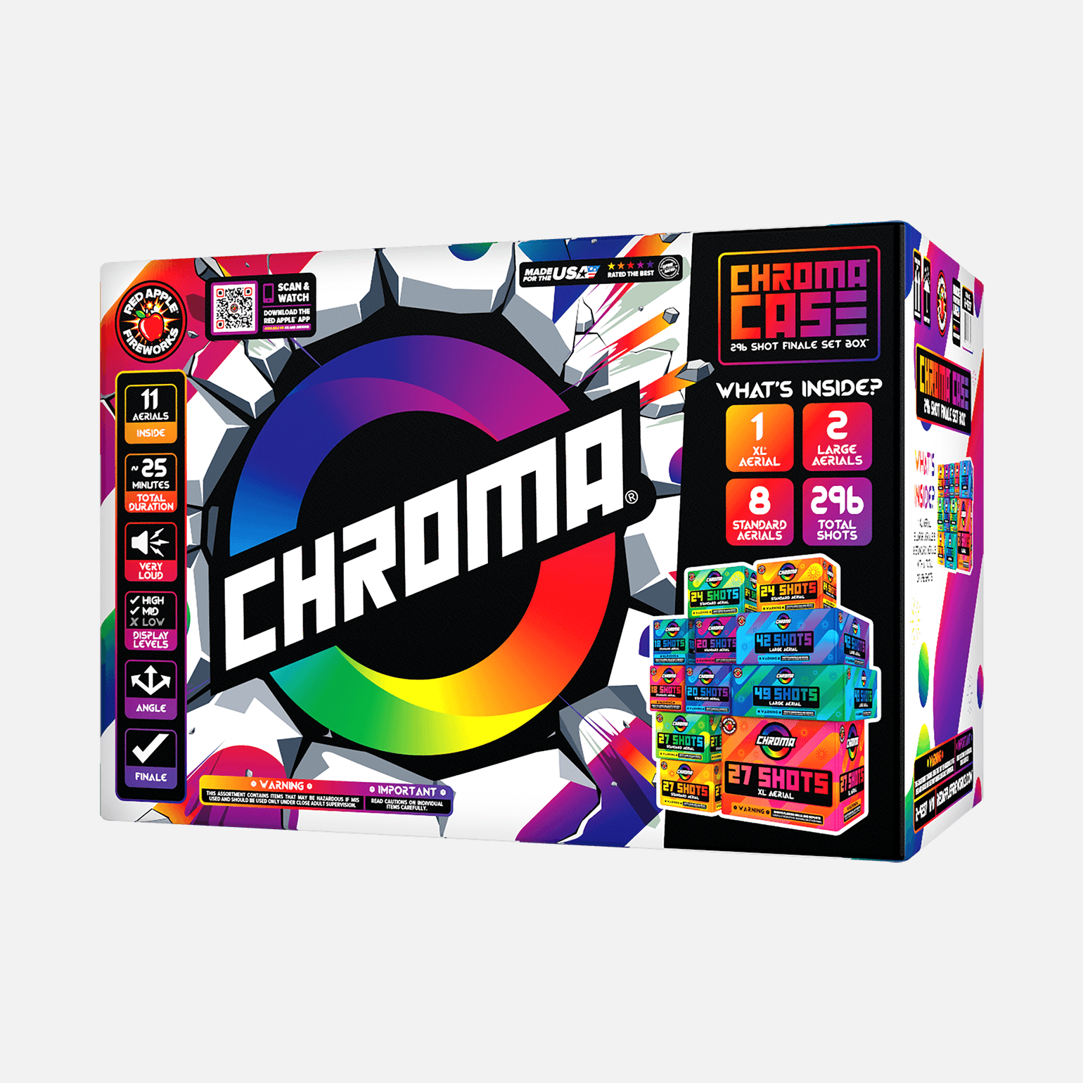 Buy Chroma® Case 296 Shot Sampler® Fireworks Online Buy Chroma® Case 296 Shot Sampler® Fireworks Online