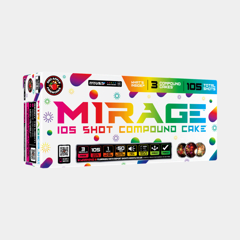 Mirage™ 105 Shot Compound Cake